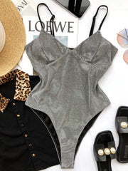 Load image into Gallery viewer, Glitter Print Bikini