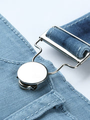 Load image into Gallery viewer, Jeans with Suspenders and Flared Legs