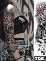 Load image into Gallery viewer, Full Sleeve Temporary Tattoo