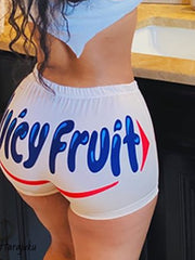 Load image into Gallery viewer, Candy Printed Booty Shorts