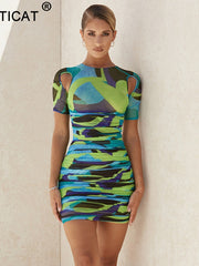 Load image into Gallery viewer, Hollow Out Ruched Dress