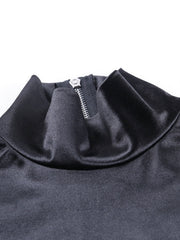 Load image into Gallery viewer, Long-Sleeve Velvet Bodysuit