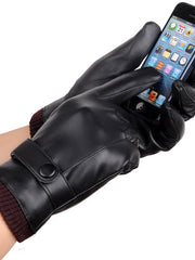 Load image into Gallery viewer, Faux Leather Gloves