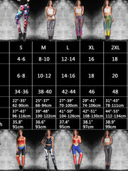 Load image into Gallery viewer, Police Line Printed Leggings