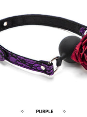 Load image into Gallery viewer, Roses Gag Ball