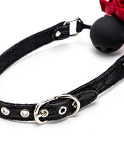 Load image into Gallery viewer, Roses Gag Ball