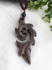Load image into Gallery viewer, Hood/Natural Stone Pendant Necklace