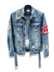 Load image into Gallery viewer, Long Sleeve Denim Jacket