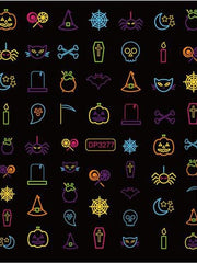 Load image into Gallery viewer, Fluorescence Nail Stickers