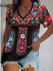 Load image into Gallery viewer, Ethnic Style T-Shirt