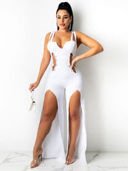 Load image into Gallery viewer, Double Leg Split Jumpsuit