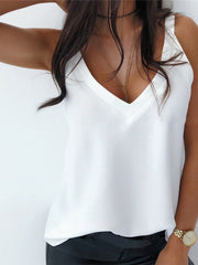 Load image into Gallery viewer, Flowy V-Neck Tank