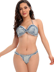 Load image into Gallery viewer, Denim Bikini