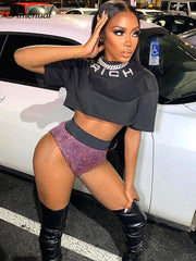 Load image into Gallery viewer, High Waist Booty Shorts