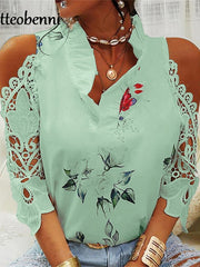 Load image into Gallery viewer, Lace Blouse