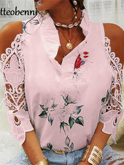 Load image into Gallery viewer, Lace Blouse