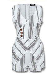 Load image into Gallery viewer, Sleeveless Romper