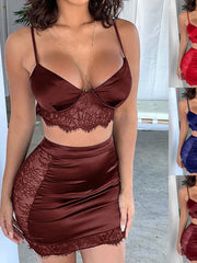 Load image into Gallery viewer, Crop Top & Skirt