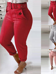 Load image into Gallery viewer, Business Casual Pants W/ Belt