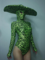 Load image into Gallery viewer, Bodysuit Costume With Hat