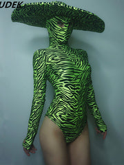 Load image into Gallery viewer, Bodysuit Costume With Hat