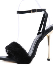 Load image into Gallery viewer, High Heels With Fur