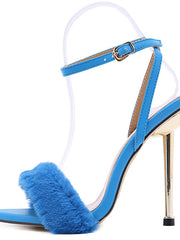 Load image into Gallery viewer, High Heels With Fur