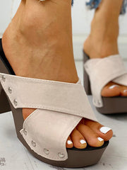 Load image into Gallery viewer, High Heel Sandals