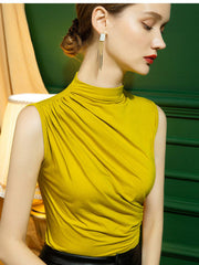 Load image into Gallery viewer, Gathered Turtleneck Top