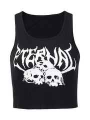 Load image into Gallery viewer, Gothic Crop Top