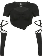 Load image into Gallery viewer, Gothic Crop Top