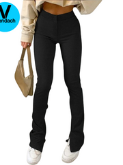 Load image into Gallery viewer, Split Hem Pants