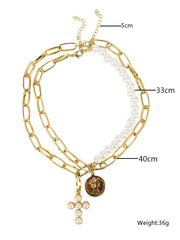 Load image into Gallery viewer, Faux Pearl Necklaces