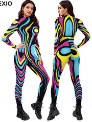 Load image into Gallery viewer, Halloween Costume Jumpsuit