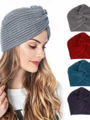 Load image into Gallery viewer, Knitted Beanie Hat