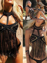 Load image into Gallery viewer, Crochet Bikini Top