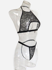 Load image into Gallery viewer, Sheer Lingerie Two Piece Set