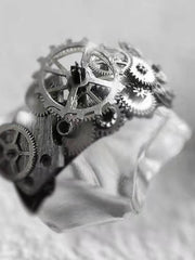 Load image into Gallery viewer, Steam Punk Mechanical Ring
