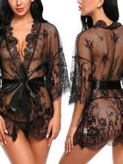 Load image into Gallery viewer, Sexy Lace Robe