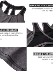 Load image into Gallery viewer, Back Mesh Tank Tops (Medium) - vendach