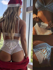 Load image into Gallery viewer, Elegant Lace Lingerie Set