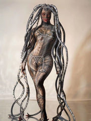 Load image into Gallery viewer, Snake Alien costume