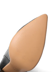 Load image into Gallery viewer, Faux Leather High Heel Ankle Boots