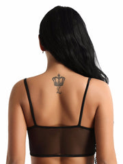 Load image into Gallery viewer, Sheer Crop Top