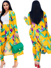 Load image into Gallery viewer, Matching Leggings and Cardigan Set