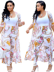 Load image into Gallery viewer, Matching Leggings and Cardigan Set