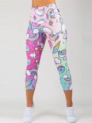 Load image into Gallery viewer, Rainbow Unicorn Leggings