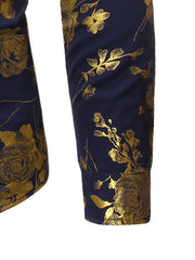 Load image into Gallery viewer, Flower Print Long Sleeve Shirt