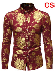 Load image into Gallery viewer, Flower Print Long Sleeve Shirt