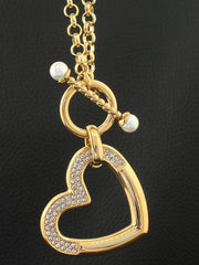 Load image into Gallery viewer, Stainless Steel Heart Pendant Necklace